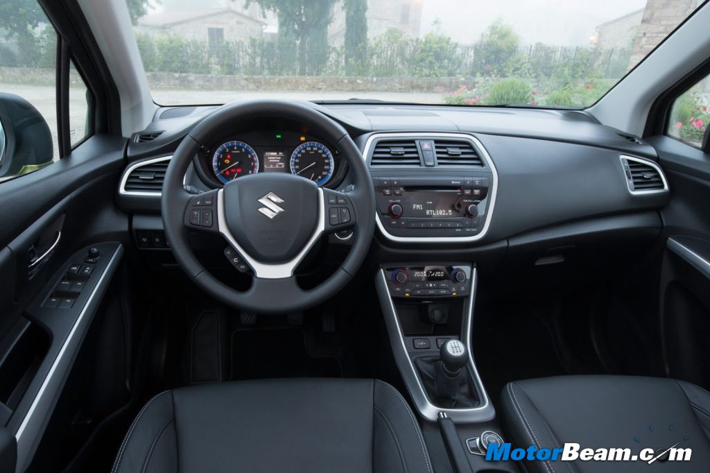 Suzuki SX4 sedan on street